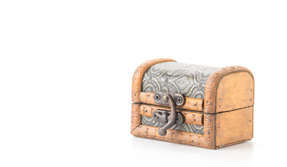 wood coffer
