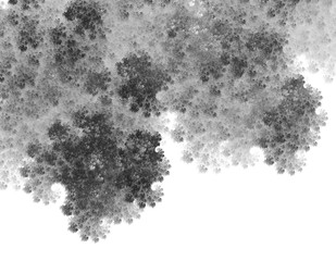 3d abstract fractal illustration background for creative design