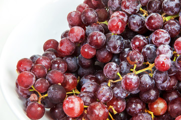grapes red seedless