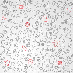 Modern technology background