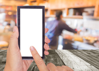 Japanese chef making food in kitchen