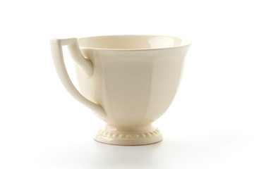 empty cup of coffee or mug