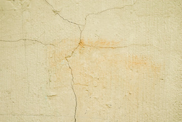 Textur weißer Putz mit Rissen