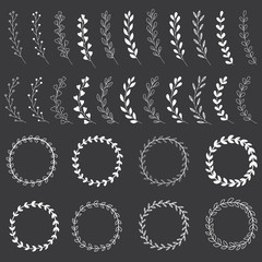 Chalkboard Wreath Designs  © Giraphics