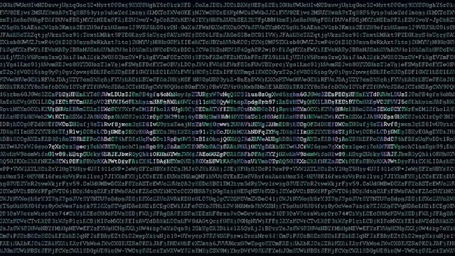 Backgound code with text security