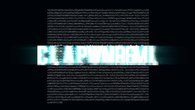 Backgound code with dynamic text encryption