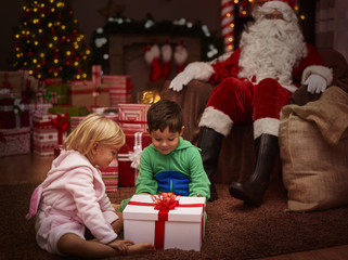 Abundance of presents is child's biggest dream