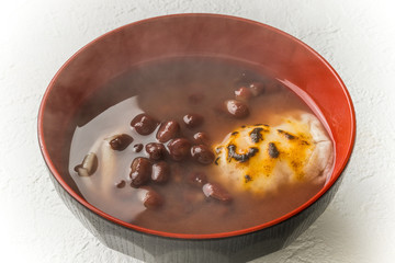 あったかおしるこ　 Snacks Japan adzuki-bean with rice cake