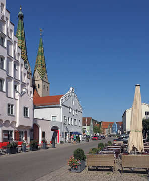H&auml;userfassaden in Beilngries