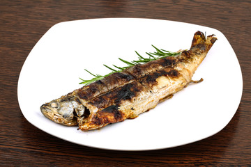 Grilled trout