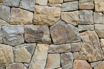 Rough stone wall texture