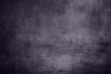 Obraz na płótnie Canvas dark purple abstract background on canvas texture