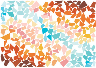 bright mosaic tiles vector background