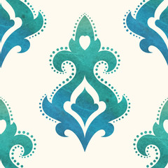 Watercolor seamless pattern . Can be used for backgrounds and