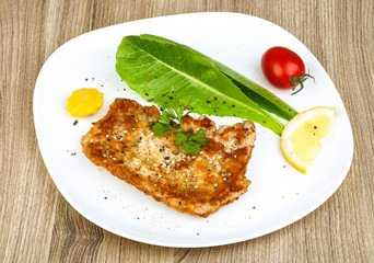 Pork schnitzel