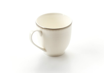 empty cup of coffee or mug