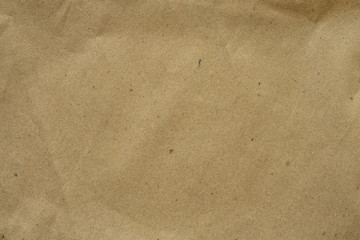 Kraft paper sheet for background and texture