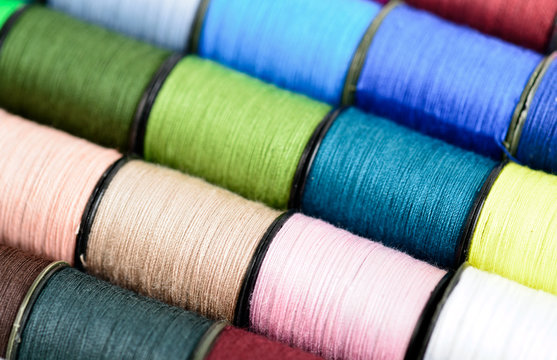 Sewing Threads Multicolored