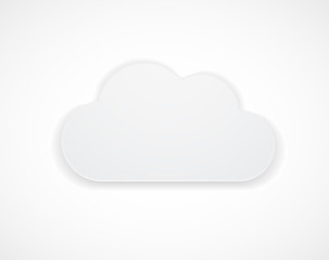 cloud paper icon