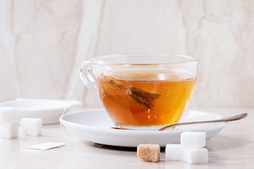 Cup of hot tea