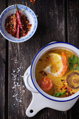 Thai soup Tom Yam