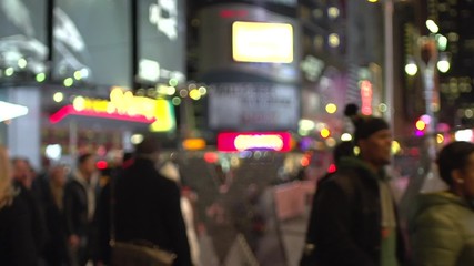 Bright NYC intersection