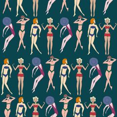 pattern seamless women