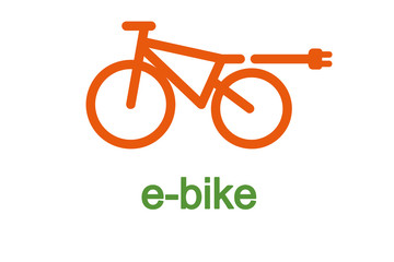 E-Bike Vektor Logo