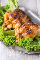Whole Grilled mini chicken