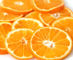 Orange slices rings