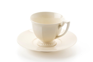 empty cup of coffee or mug