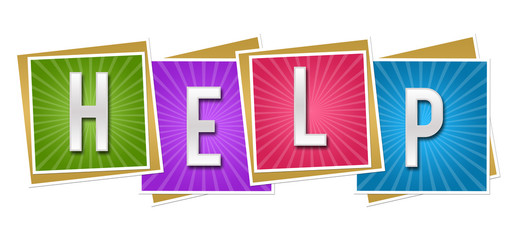 Help Colorful Squares Burst 