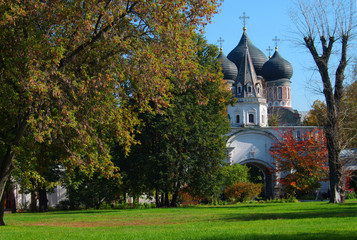 Naklejka premium MOSCOW, RUSSIA - September 23, 2015: The Estate Of The Romanovs