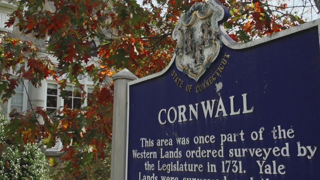 Town of Cornwall sign