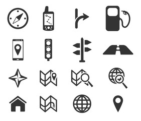 Navigation simply icons