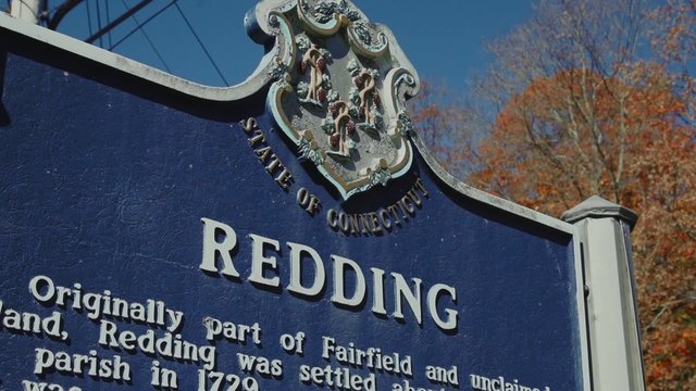 Historic Redding Sign