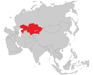 Asien - Kasachstan