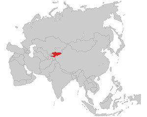 Asien - Kirgisistan