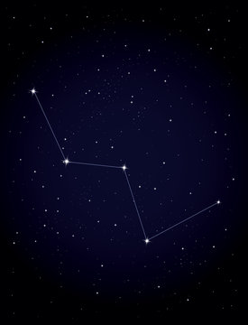 Constellation Cassiopeia