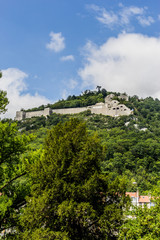 Fototapeta na wymiar Grenoble et le Fort de La Bastille