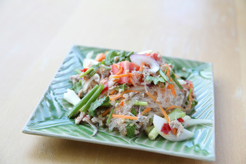 Thai spicy mixed salad