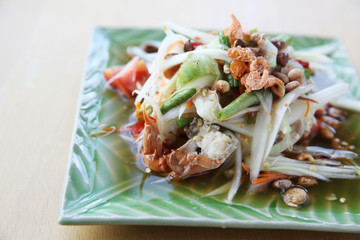 Green papaya salad