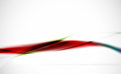 Wave abstract background. Business hi-tech presentation template