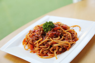spaghetti bolognese
