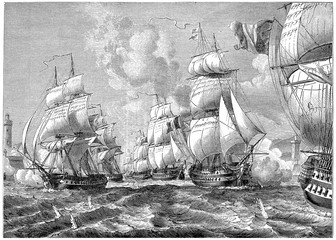 Admiral stallion with his squadron strength of the entrance floo © Morphart