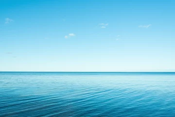 Abwaschbare Fototapete Blaues Meer. © Janis Smits