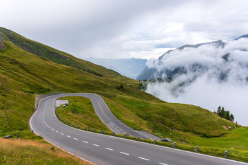 The Grossglockner high Alpine road