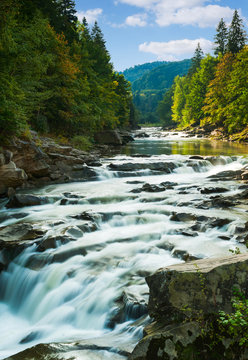 mountain river