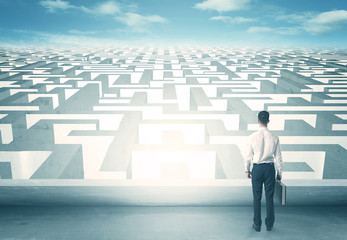 looking at labyrinth