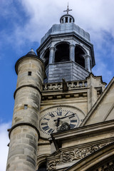 Saint-Etienne-du-Mont Church (1624) near Pantheon. Paris France.